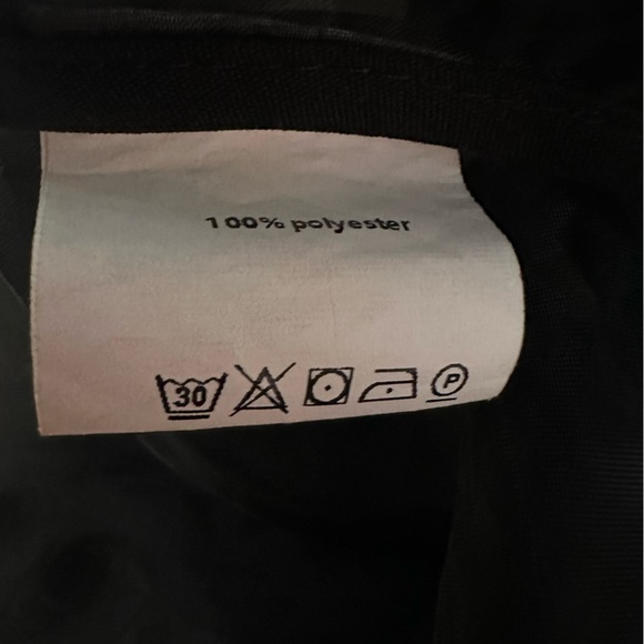 Black Sheer Ruffle Men's Button Down - Picture 9 of 9